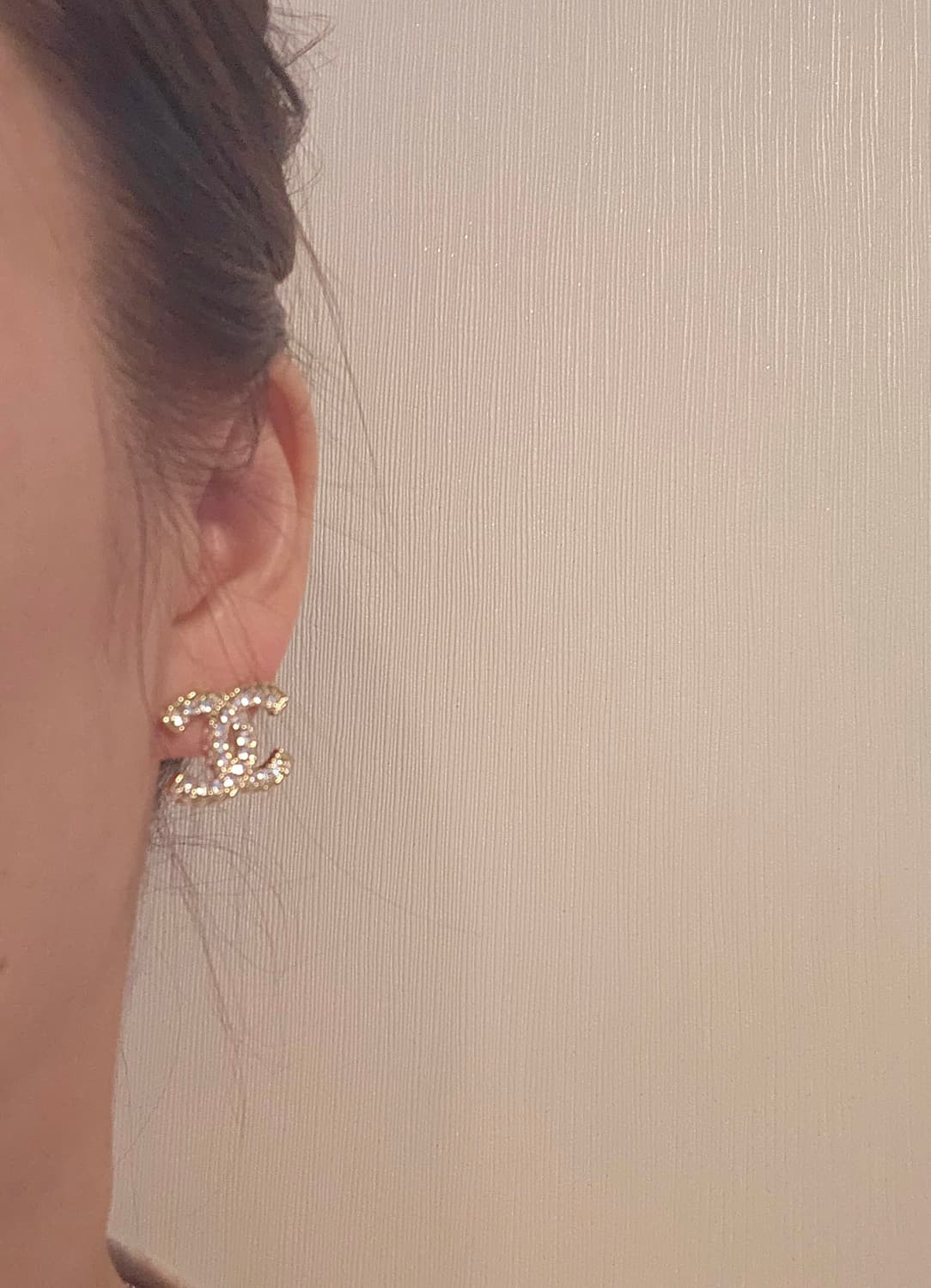 샤넬 CC 크리스탈 귀걸이 업사이클링 상품이미지7