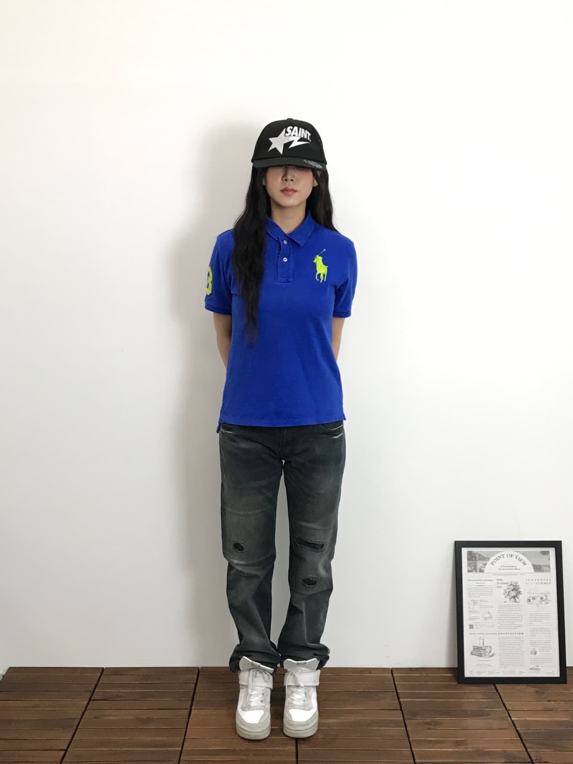 Levi's 523 Straight Faded Black Pants 상품이미지5