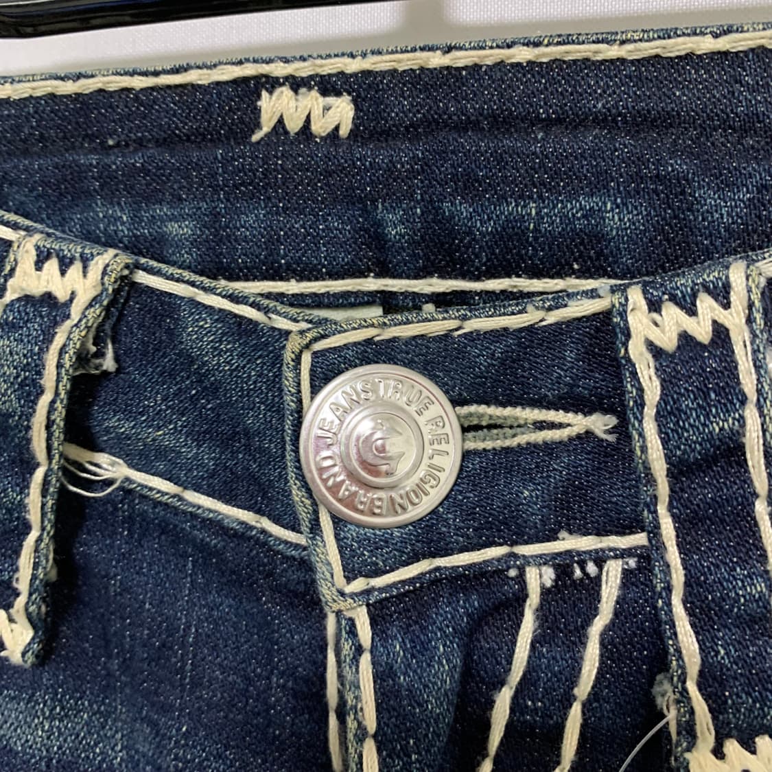 00s 트루릴리젼 부츠컷 데님 청바지 24인치 로우라이즈 로우웨스트 y2 상품이미지4