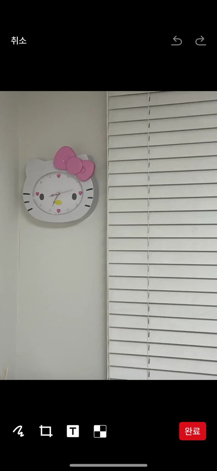 고전) 헬로키티 보석 시계 상품이미지2