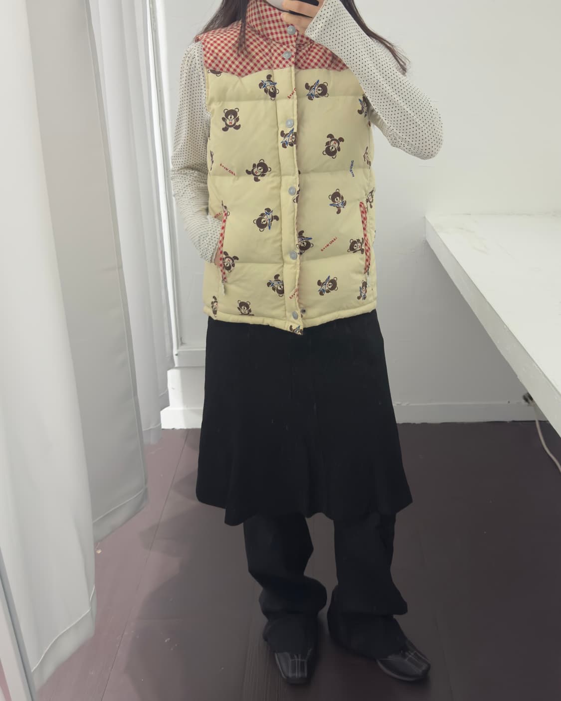 hysteric glamour f**kbear vest padding 상품이미지2