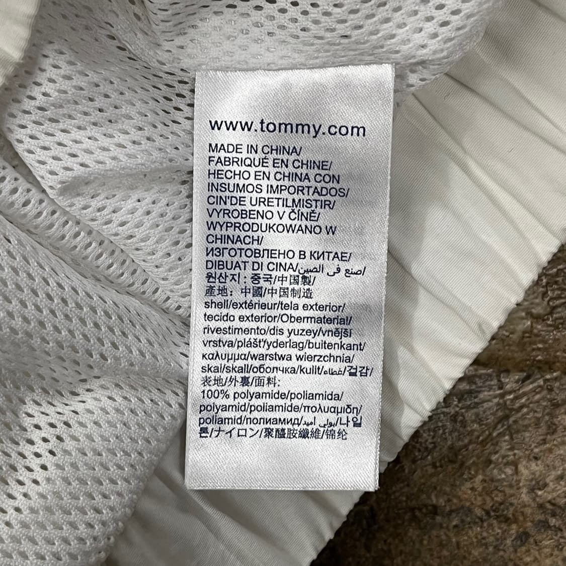 [정품/M] 타미힐피거 아노락 화이트 b15 상품이미지6