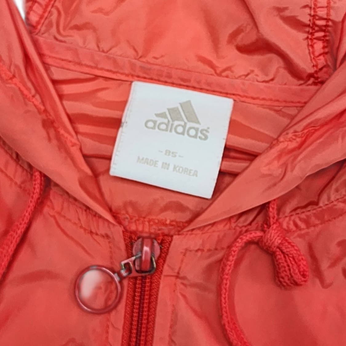 85 ADIDAS 아디다스 오렌지 후드집업 상품이미지4