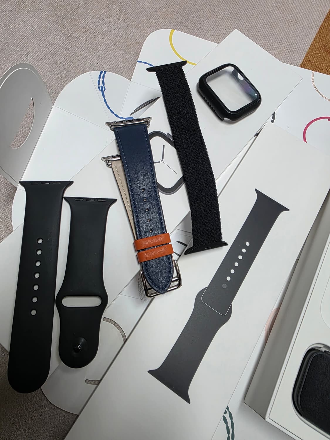 애플워치4 44mm 스페이스 그레이 (박스 풀셋) 상품이미지6