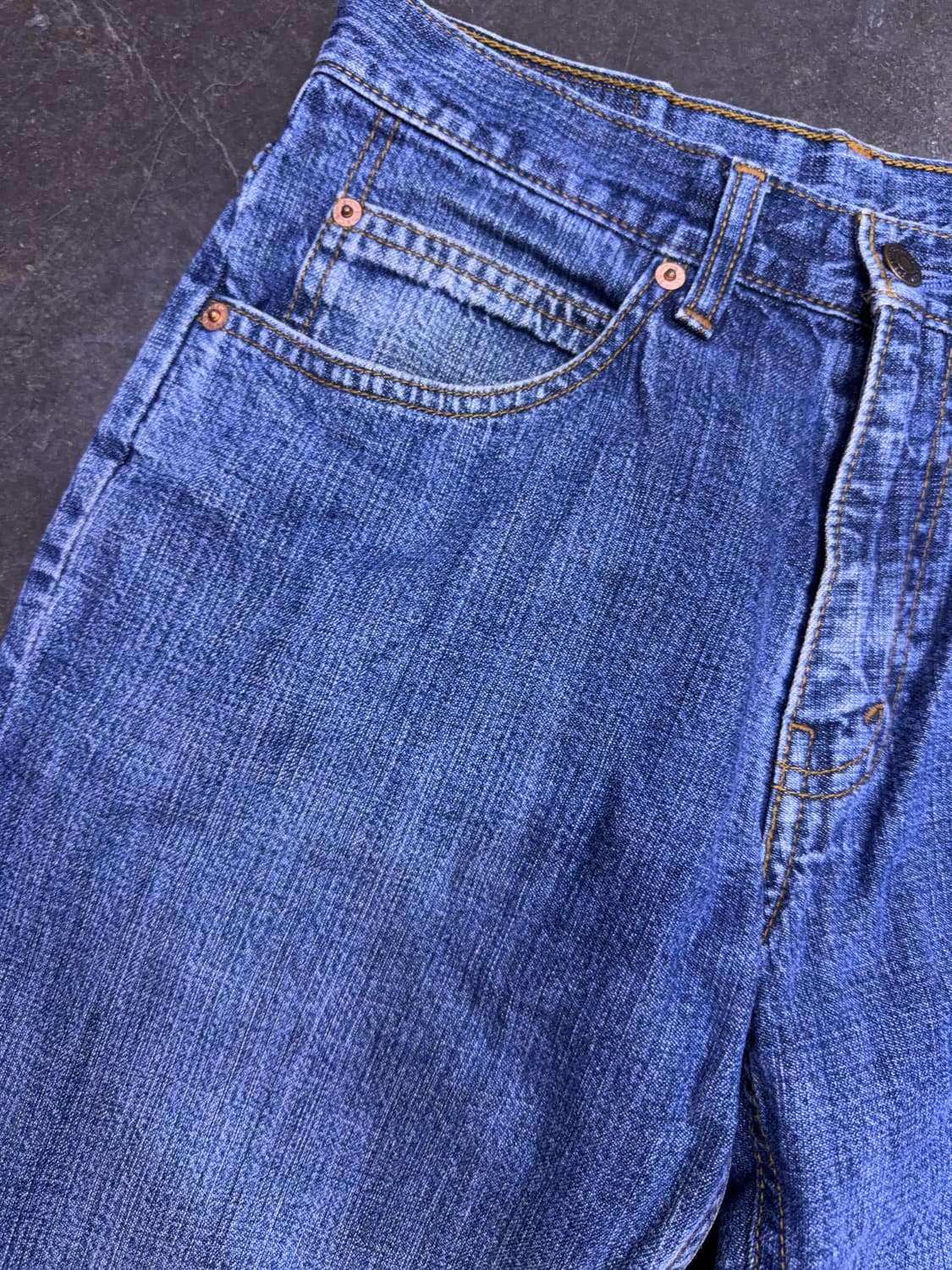 리바이스 OT206 레귤러 스트레이트핏 빈티지 워싱 데님팬츠 30 상품이미지4