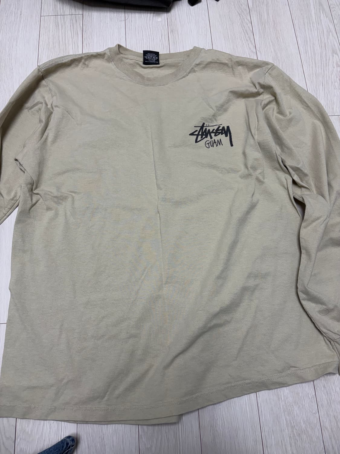 스투시 괌 롱슬리브 팝니나 상품이미지1