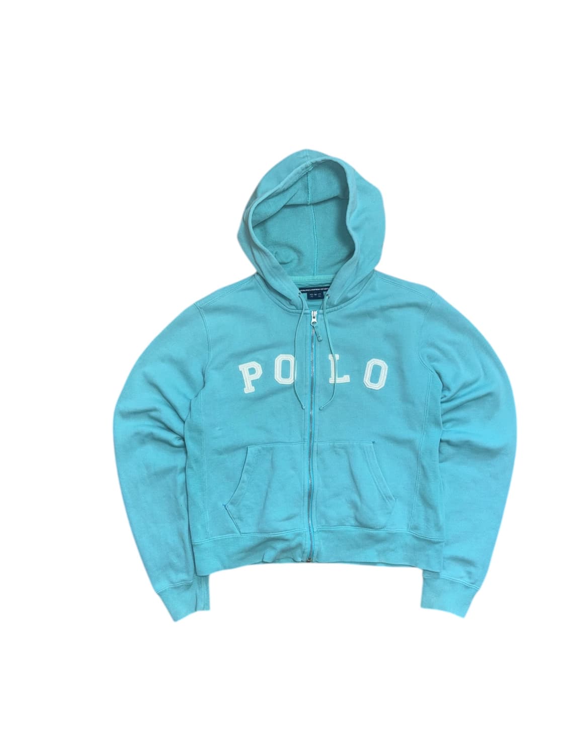 폴로 랄프로렌 아쿠아 블루 후드 집업 상품이미지4