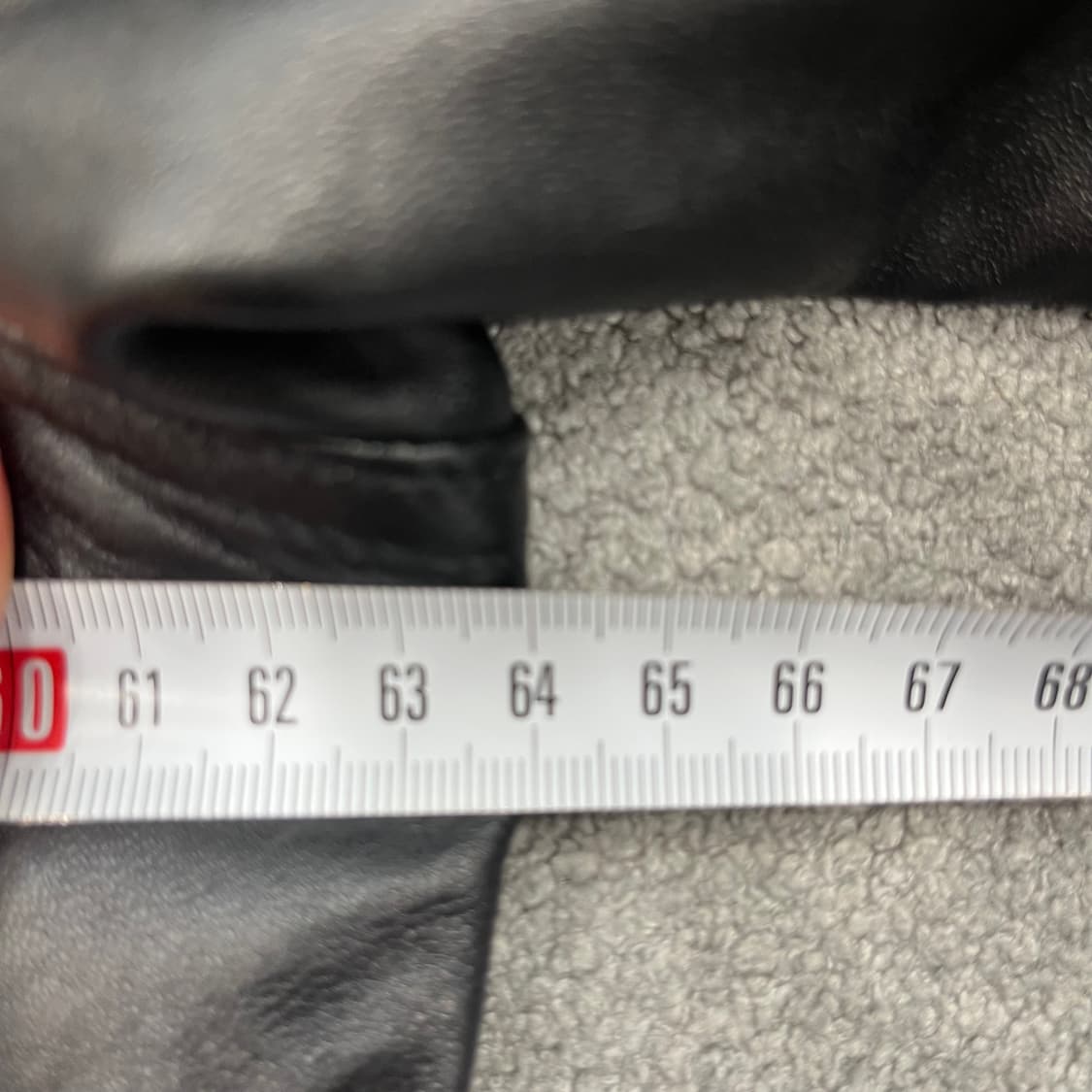 100 빈티지 양가죽 블랙 레더자켓 상품이미지9