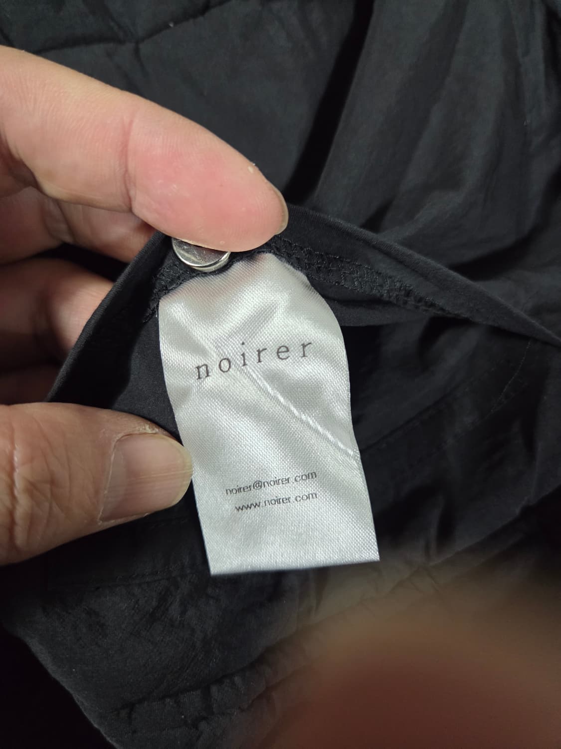 노이어 크롭 레이어드 푸퍼 자켓 36사이즈 상품이미지8