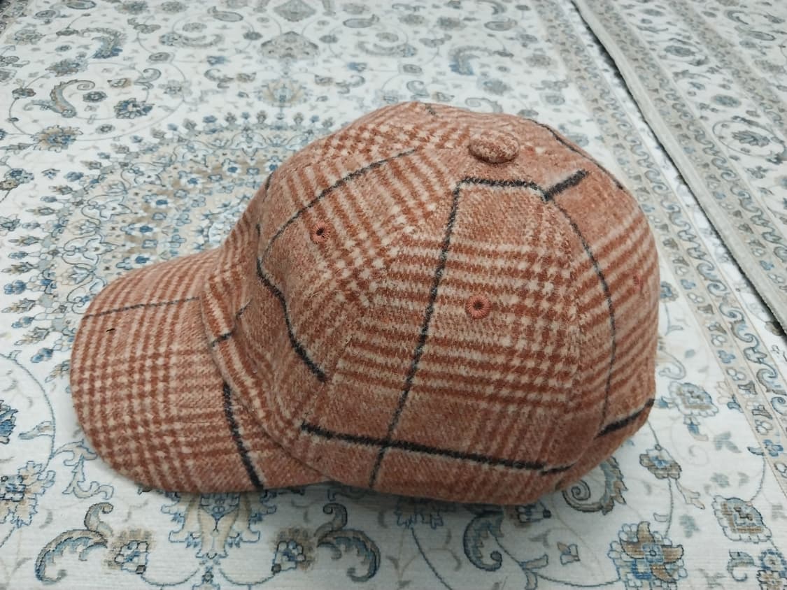 jpn 라이트온 너티독 체크무늬 볼캡 상품이미지3