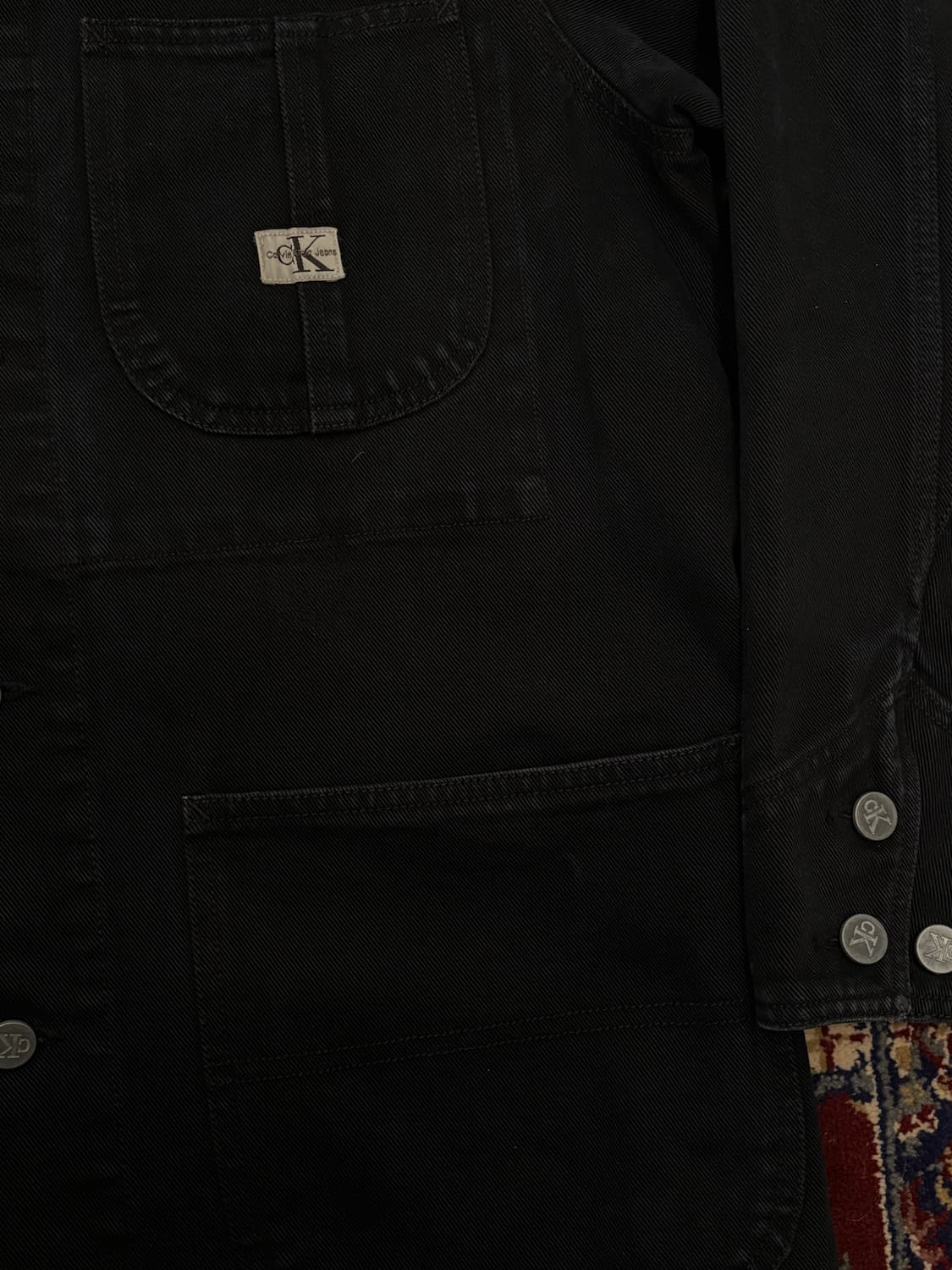 Vintage Calvin Klein 90's Denim Chore 상품이미지3