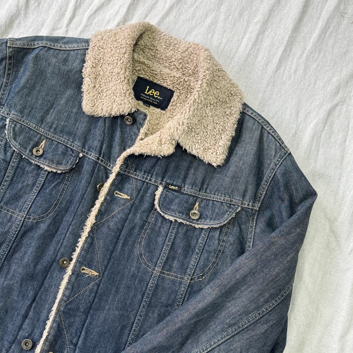 Lee 리 90s 양털 쉐르파 데님자켓 105 상품이미지2