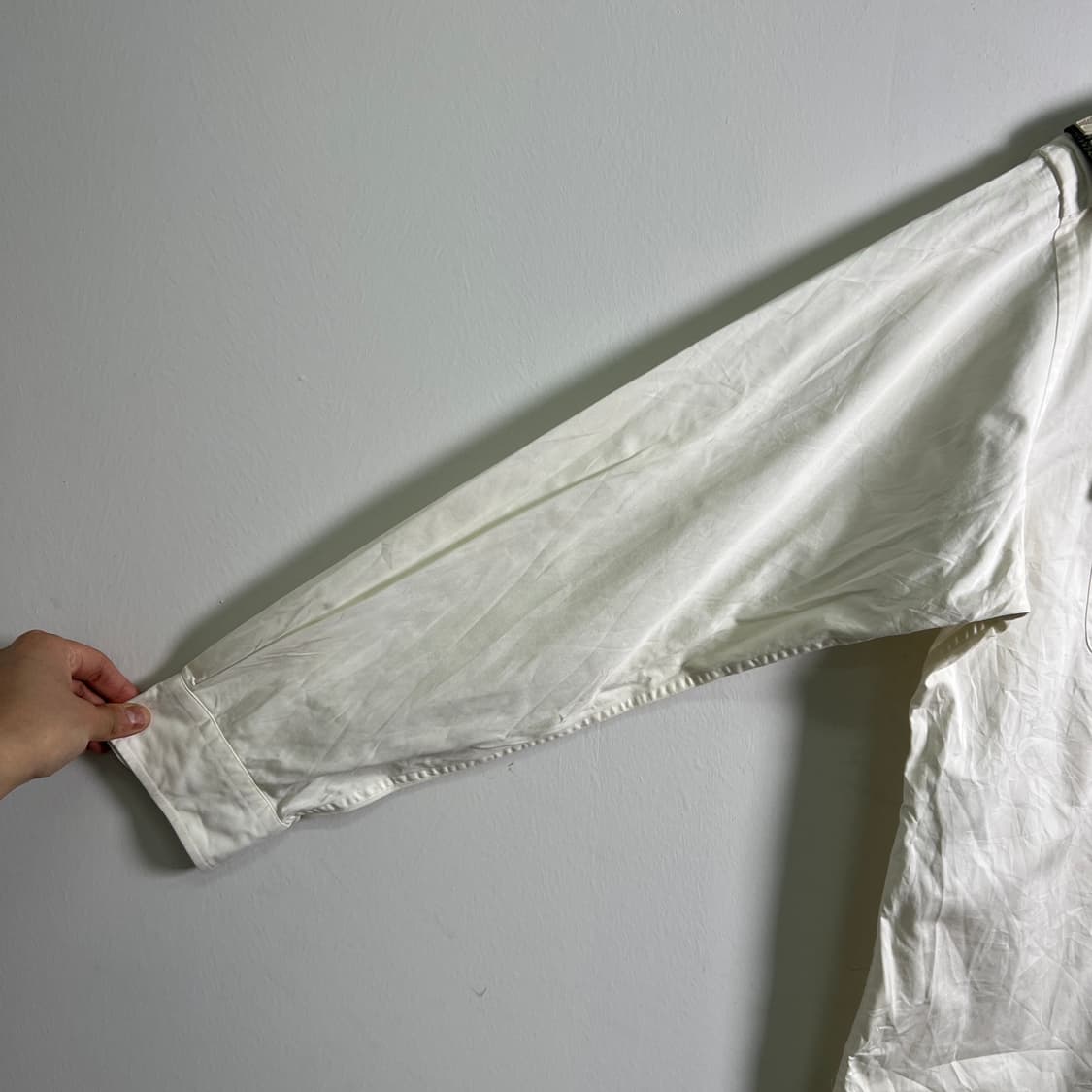 폴로 랄프로렌 화이트 견장 밀리터리 셔츠 L 상품이미지6