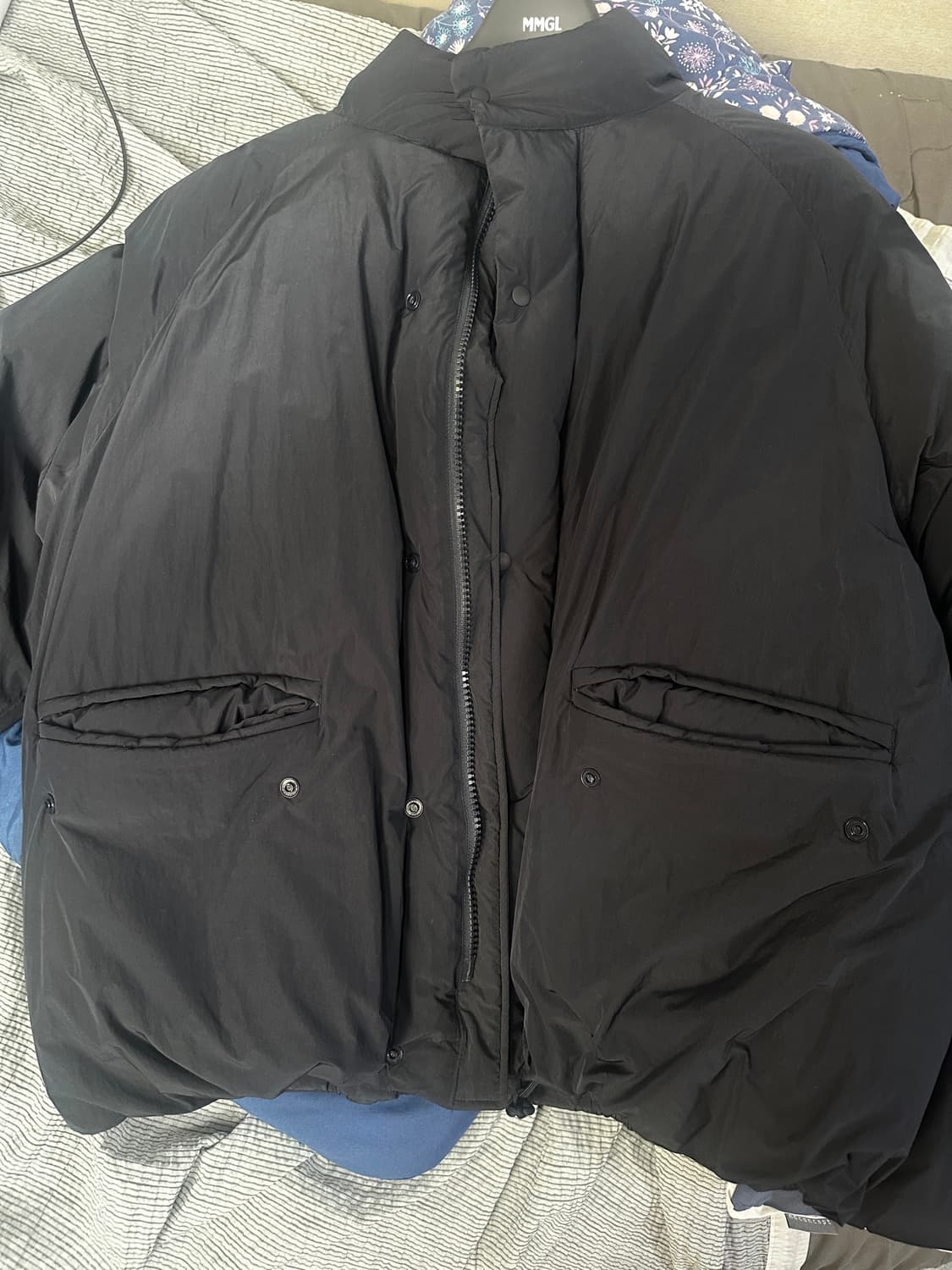 토마스모어 네이비 패딩 L 상품이미지2