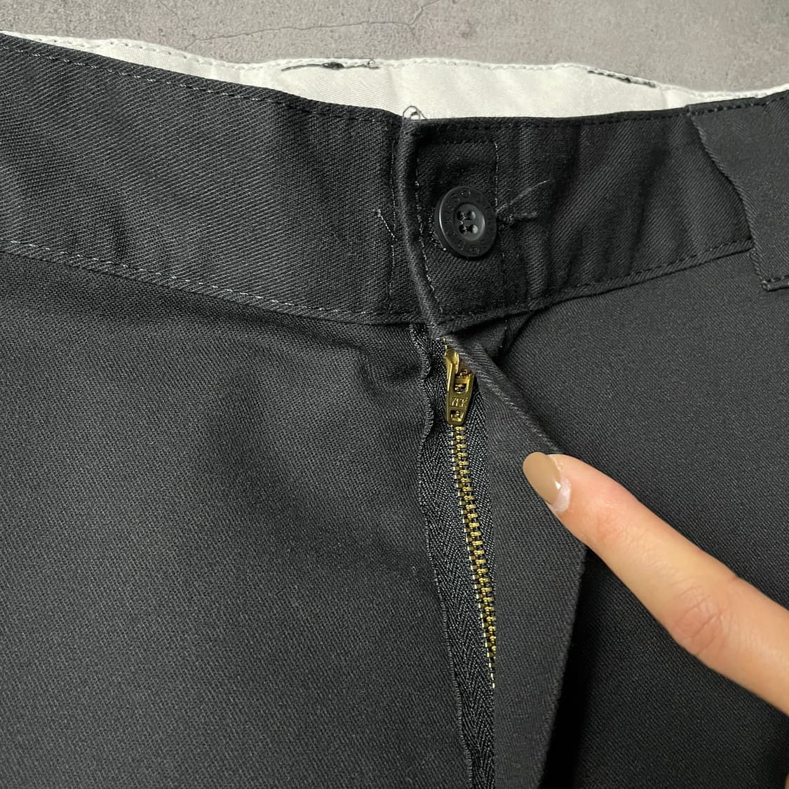 DICKIES 디키즈 블랙 레귤러 스트레이트핏 카고 워크팬츠 A00965 상품이미지3