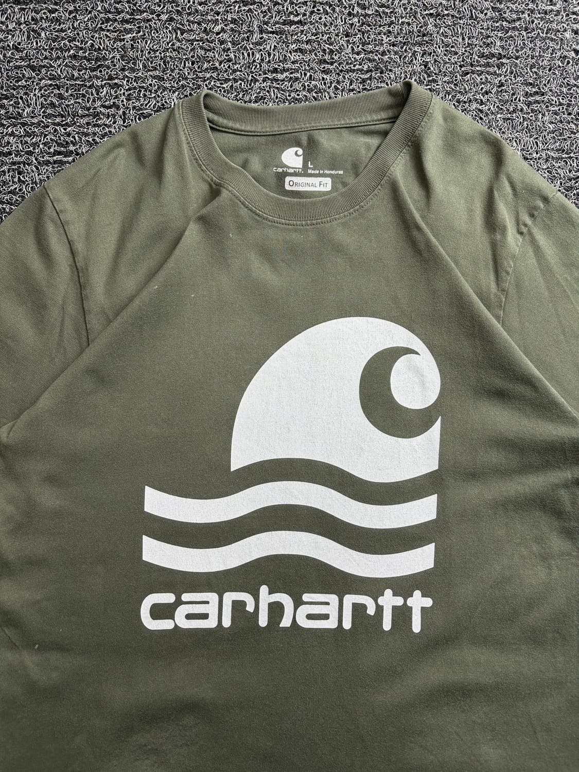 칼하트 WIP 빅로고 아메카지 워크 반팔티 3578 상품이미지1