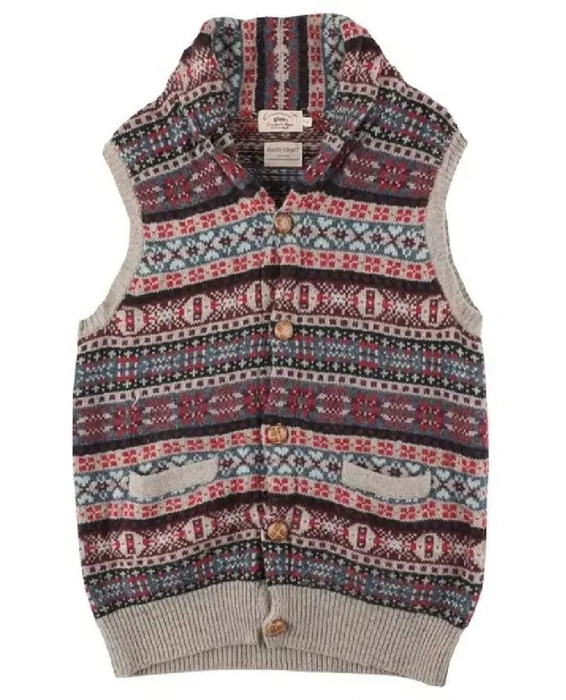 페어아일 울 가디건 L 상품이미지1