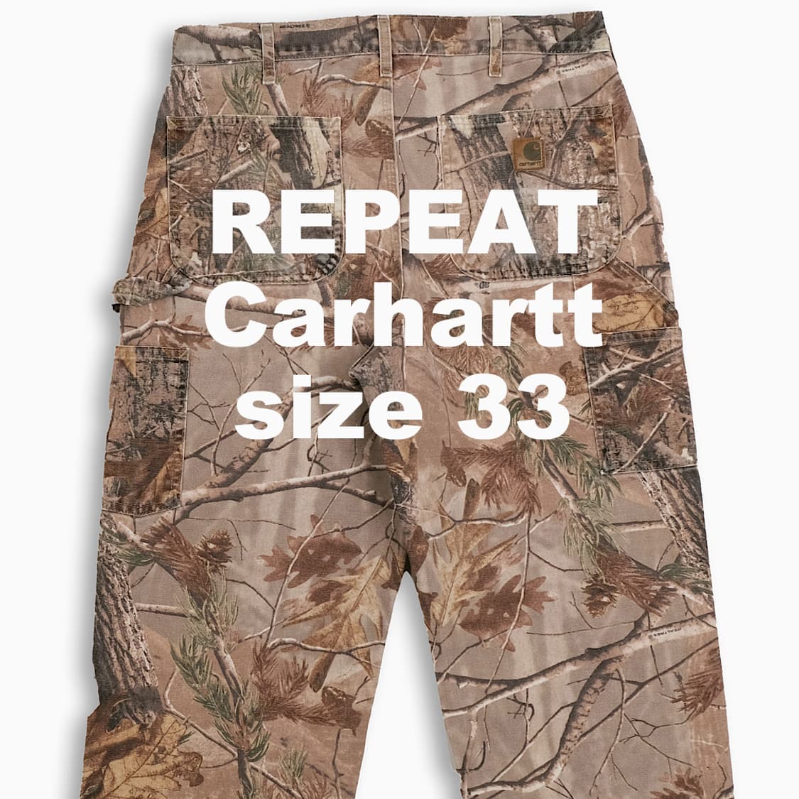 빈티지 칼하트 싱글니 B235 33 인치 CH2353401 상품이미지1