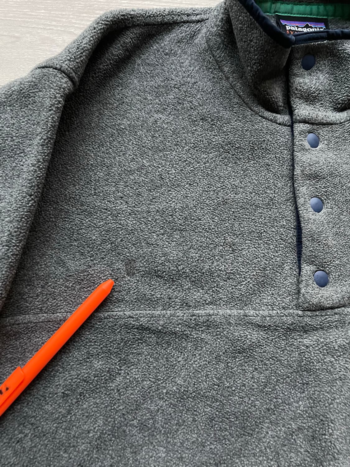 파타고니아 신칠라 니켈 네이비 그레이 플리스 patagonia 상품이미지6