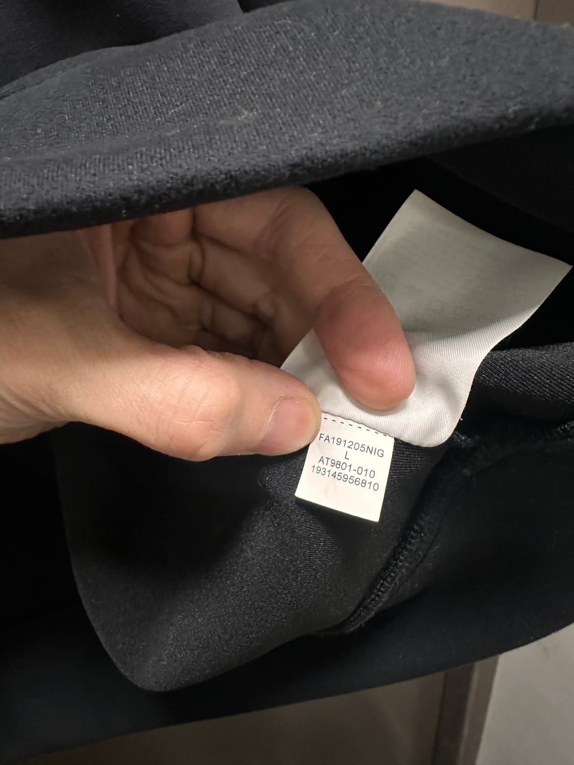 나이키 에어조던 리마스티드 풀오버 후디 블랙 L 상품이미지6