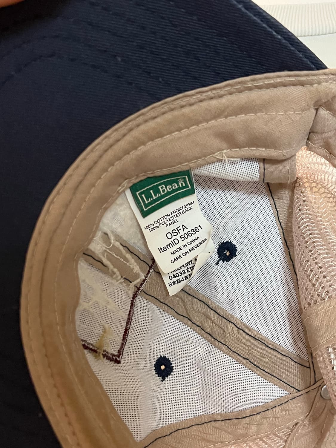 L.L.BEAN 매쉬캡 상품이미지3