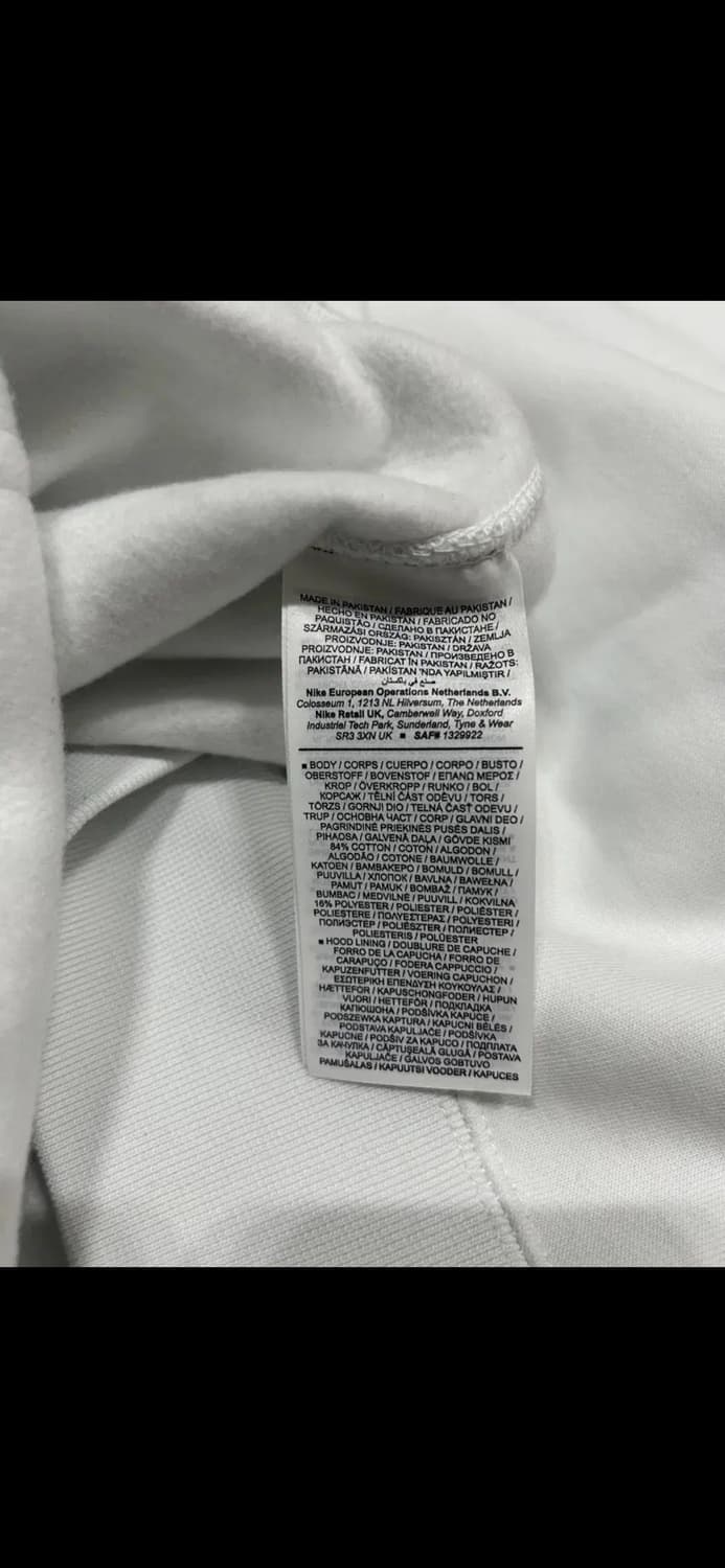 나이키 솔로 스우시 후드 화이트 XXL 상품이미지8