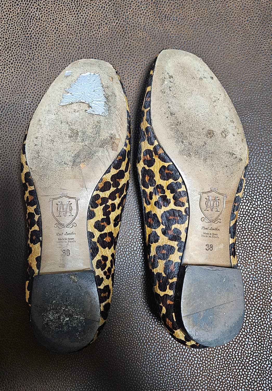 Massimo Dutti 레오파드 송치 태슬 로퍼 38 상품이미지5