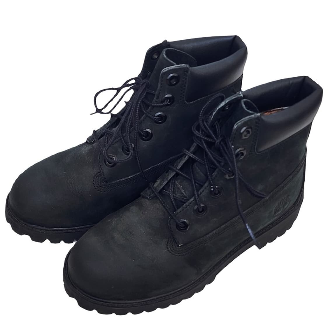 TIMBERLAND 블랙 6홀 워커부츠 220 상품이미지1