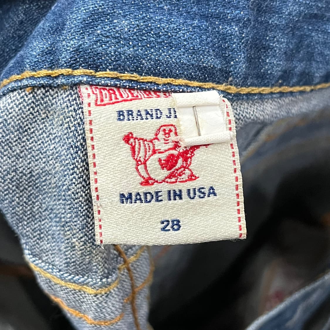 [정품/28] 트루릴리젼 데님 팬츠 청바지 데미지진 b14 상품이미지5