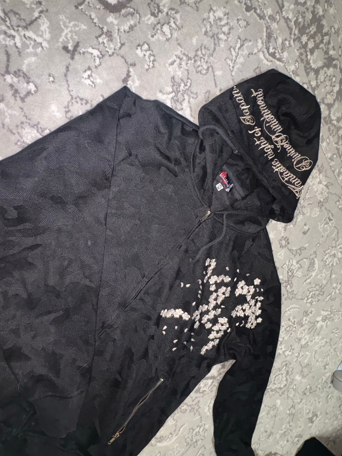 일본 재패니즈 자수 후드집업 상품이미지1