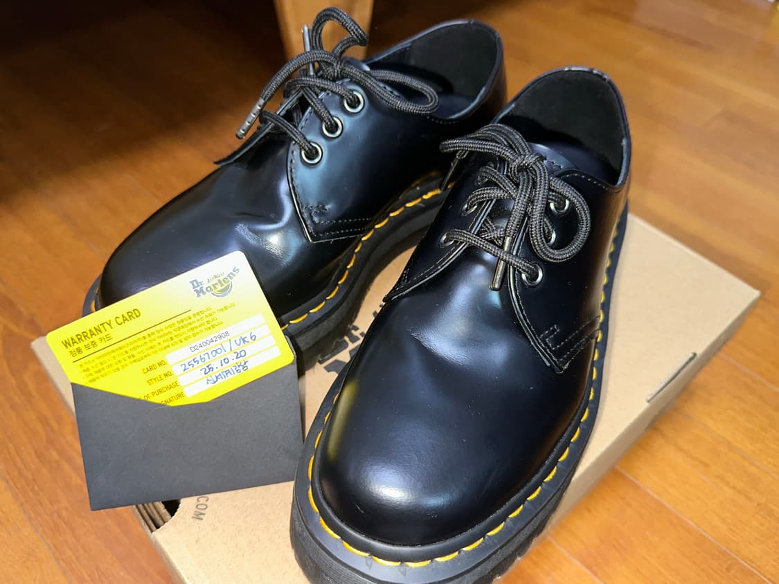 닥터마틴 1461 쿼드 250 UK6 상품이미지1