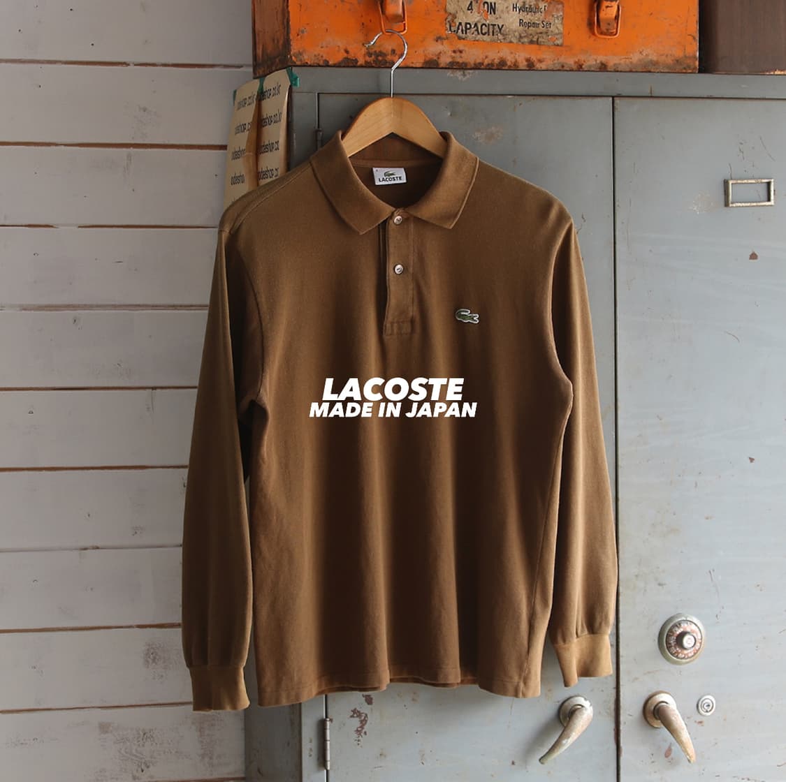 (착용컷) 라코스테 카라 티셔츠 (남성용 100) 상품이미지1