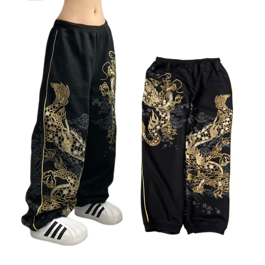 JPN 제팬 드래곤 용자수 오리엔탈 트랙팬츠 상품이미지1