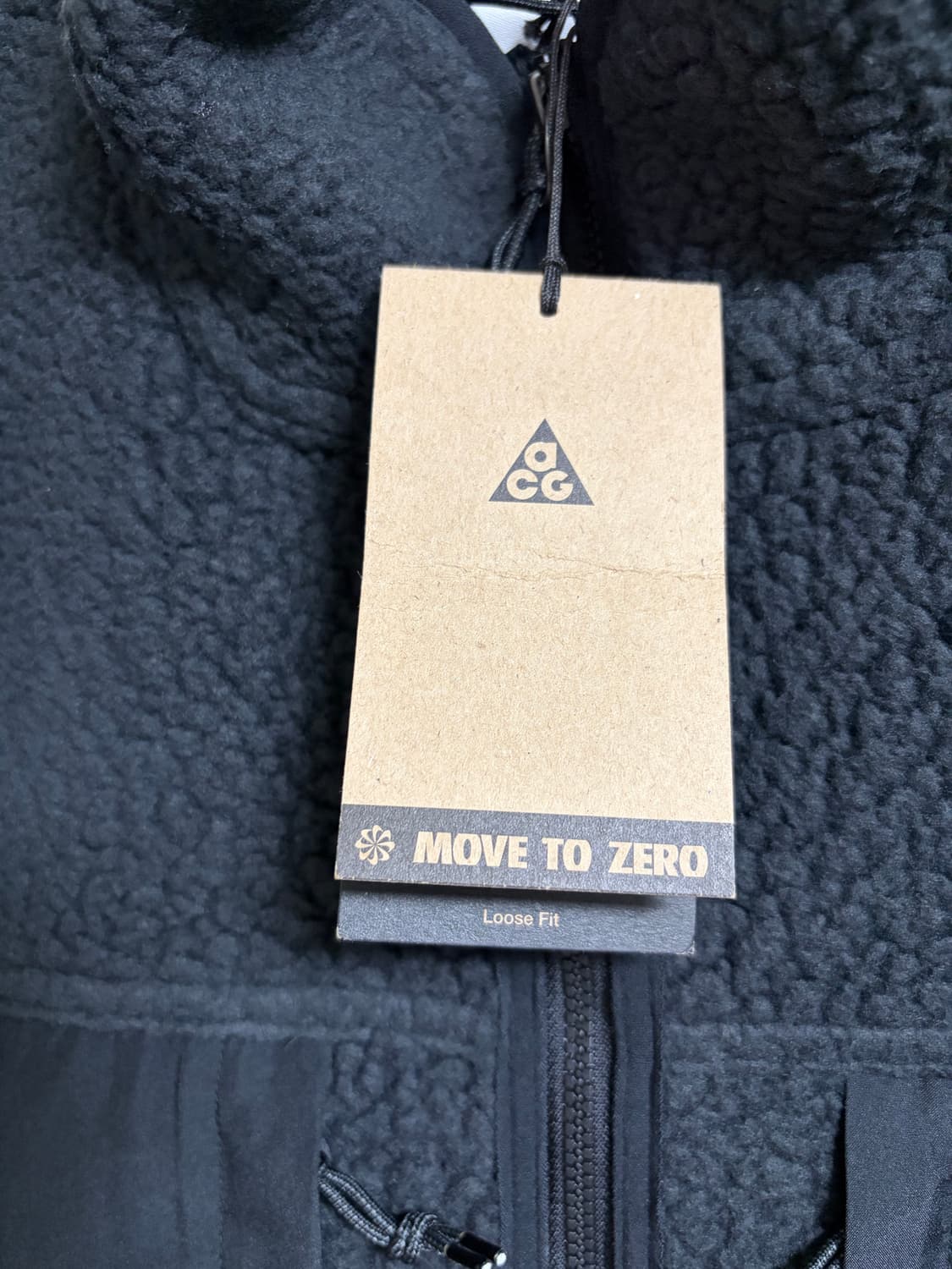 나이키 ACG 아크틱 울프 플리스 블랙 상품이미지5