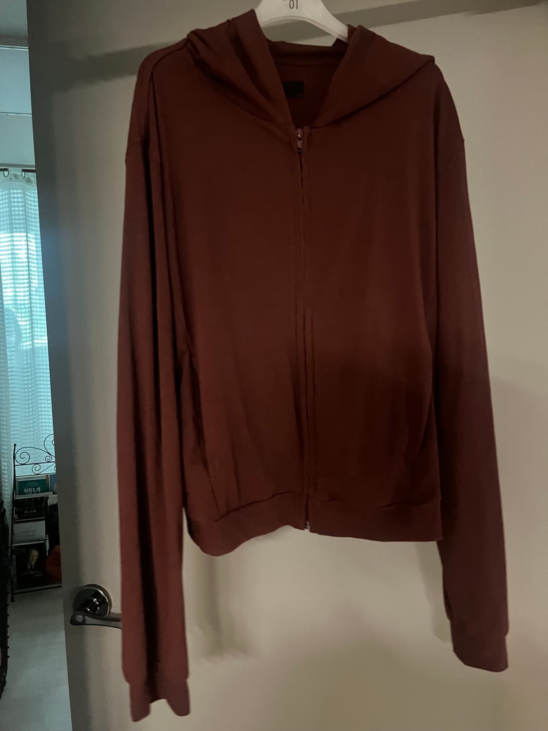 [2] 머듈 라운지 후드집업 버건디 상품이미지2