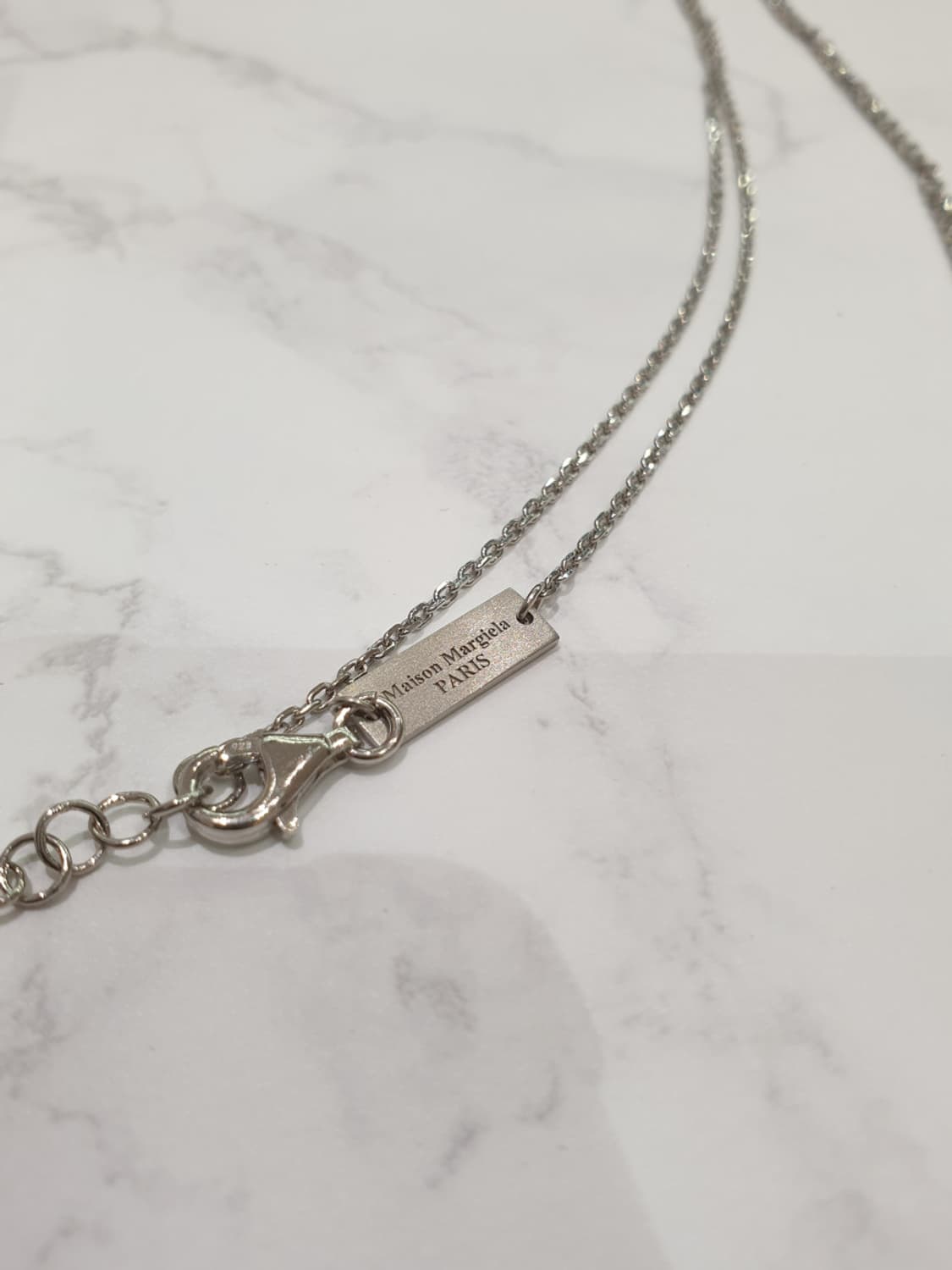 메종 마르지엘라 인그레이빙 넘버로고 목걸이(SI8UU0001 SV0129 상품이미지5