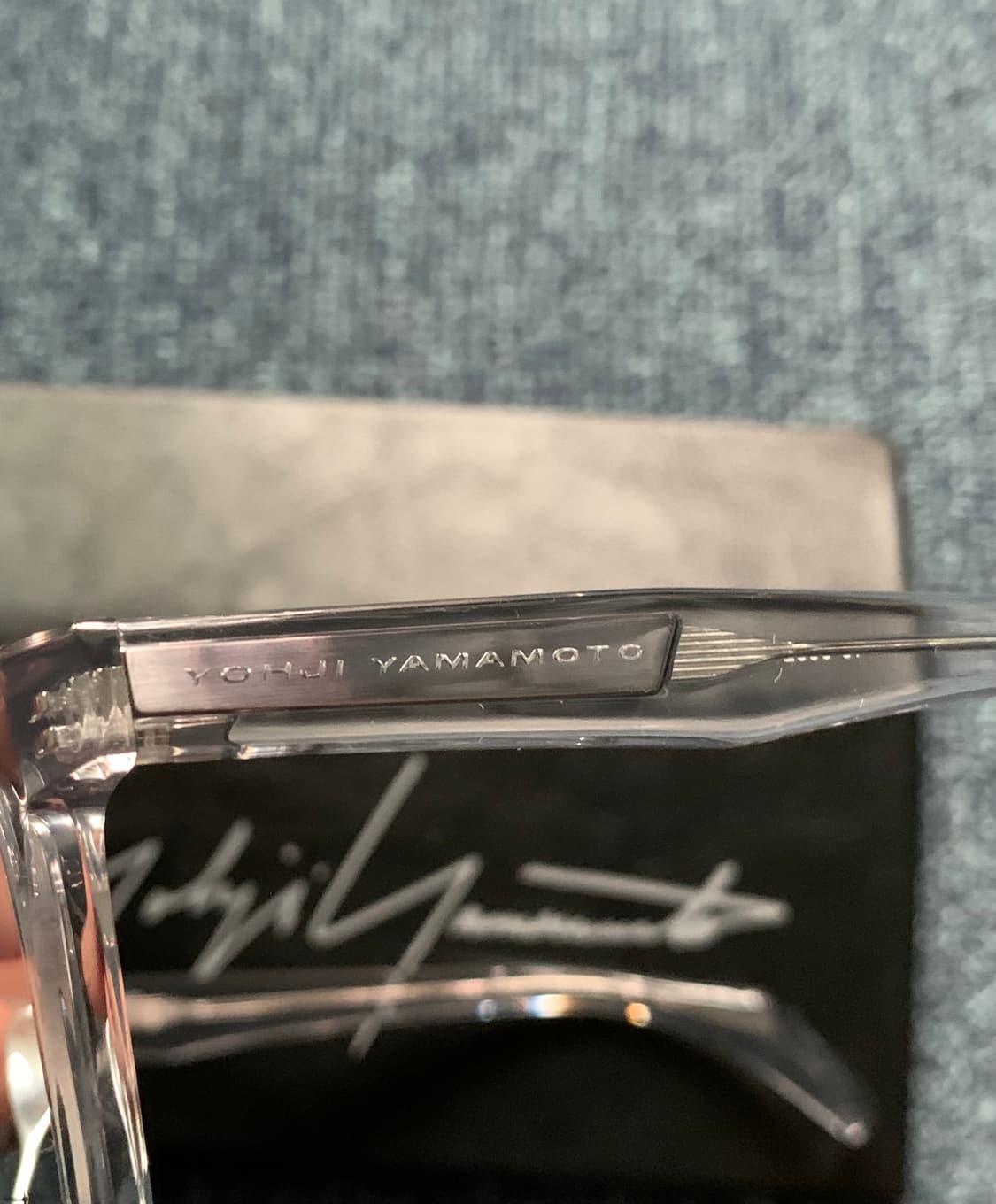 Yohji yamamoto 투명 프레임 안경 상품이미지8