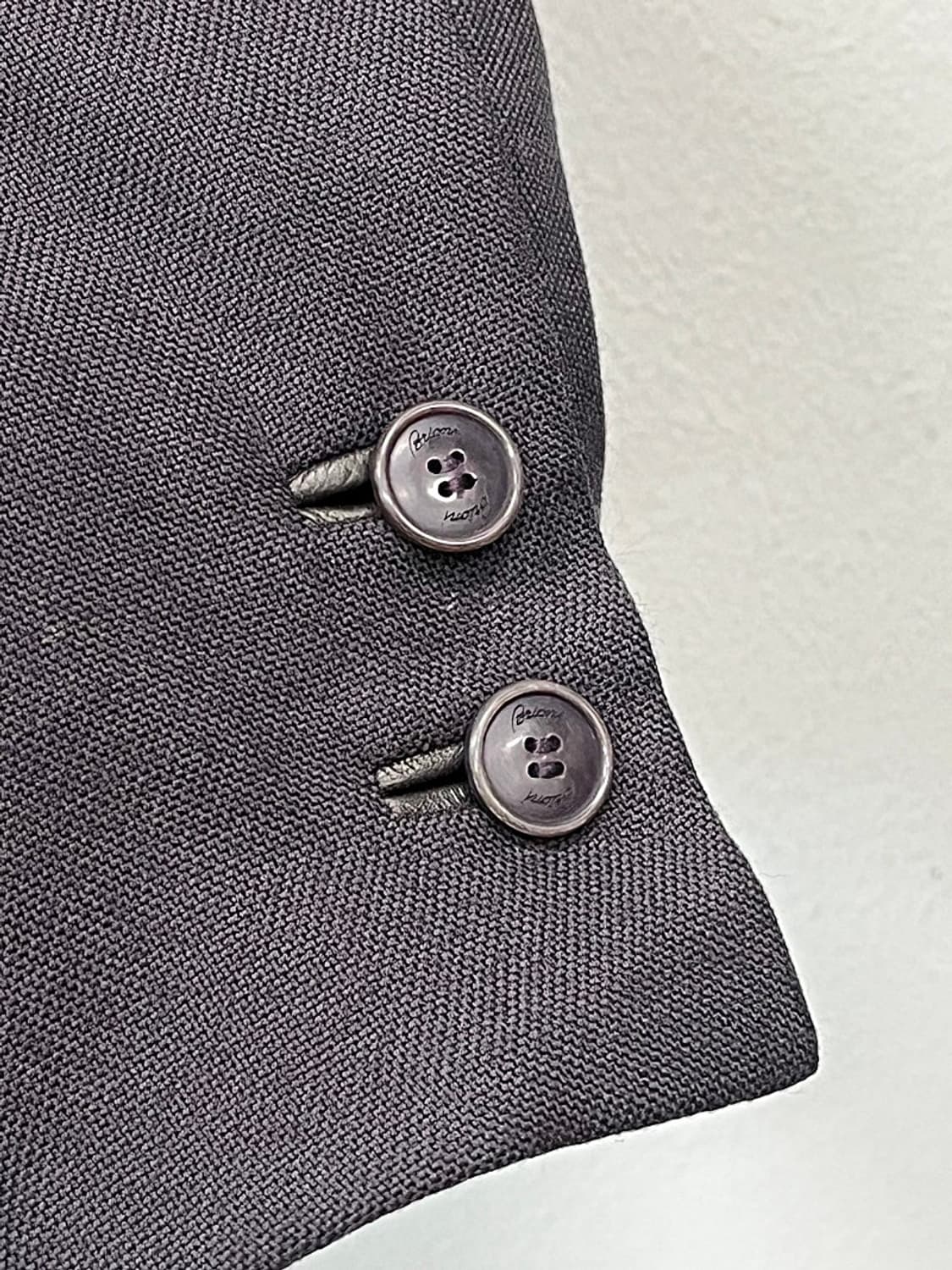 여) 브리오니 레더 믹스 블레이져  상품이미지5