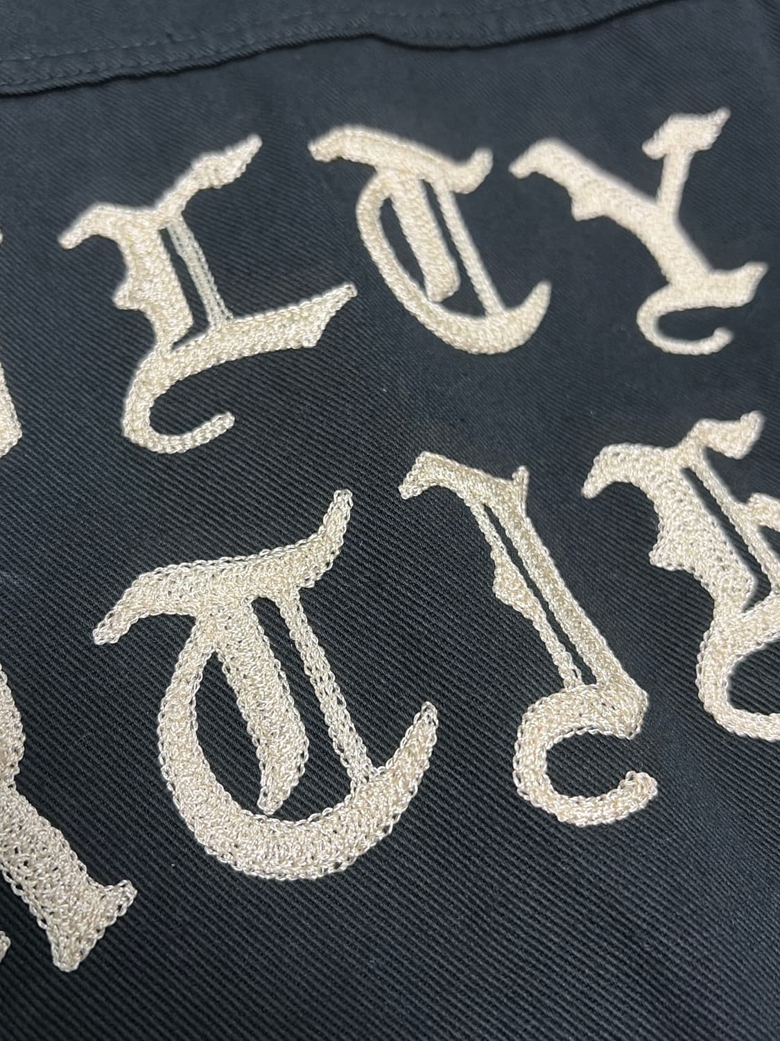 [새상품] 와코마리아 셰닐자수 데님자켓 L 상품이미지2