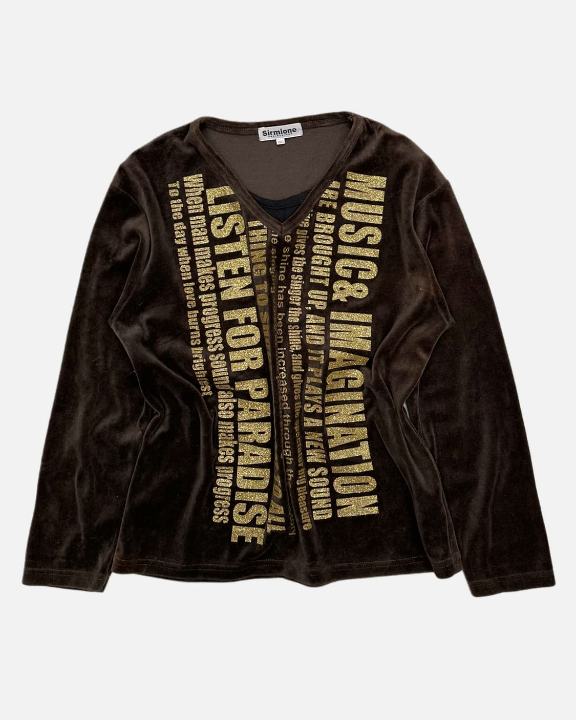 lettering layer v-neck t-shirt 상품이미지1