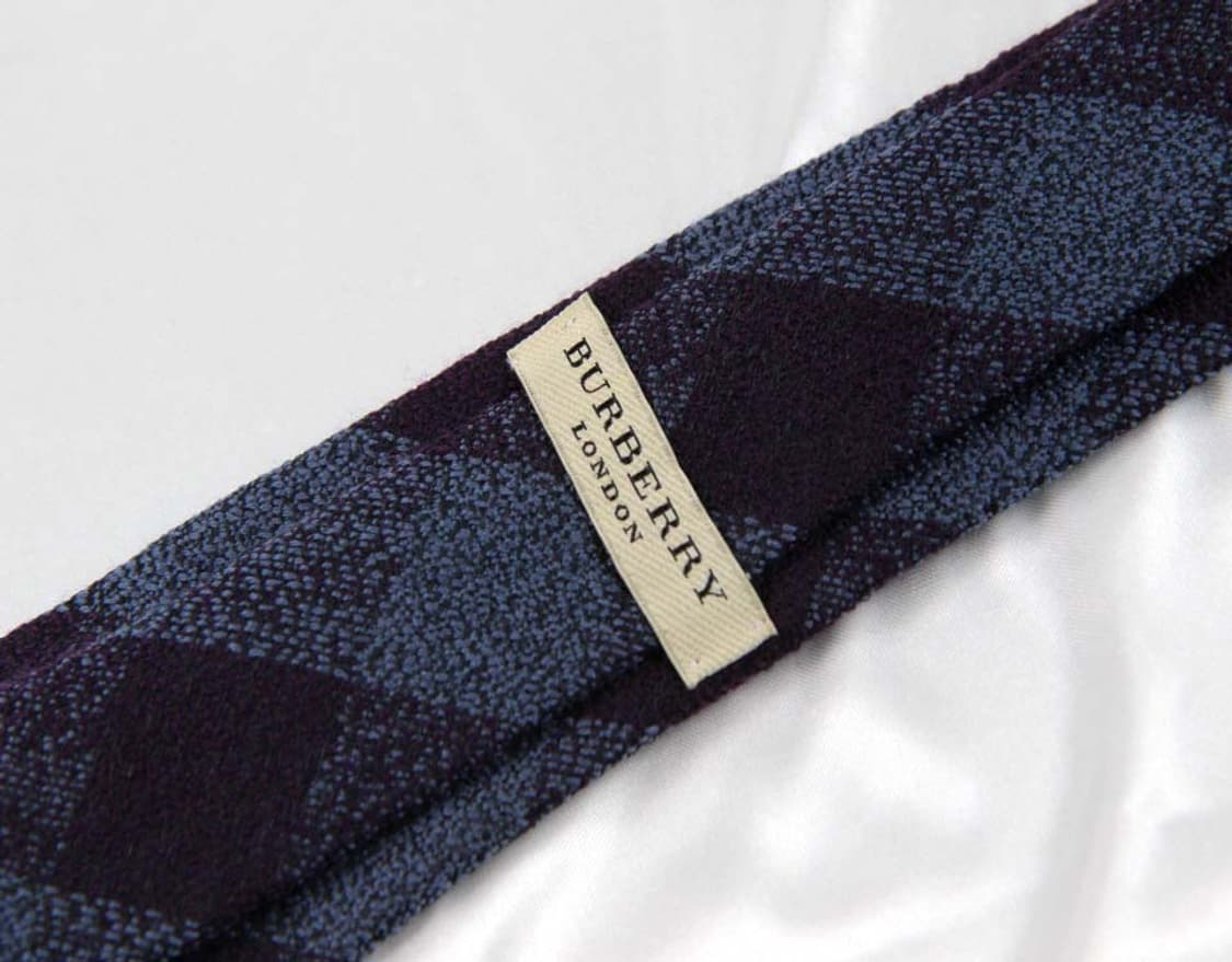 버버리 7.3cm A+등급 신형 울 남자 명품 넥타이 상품이미지3