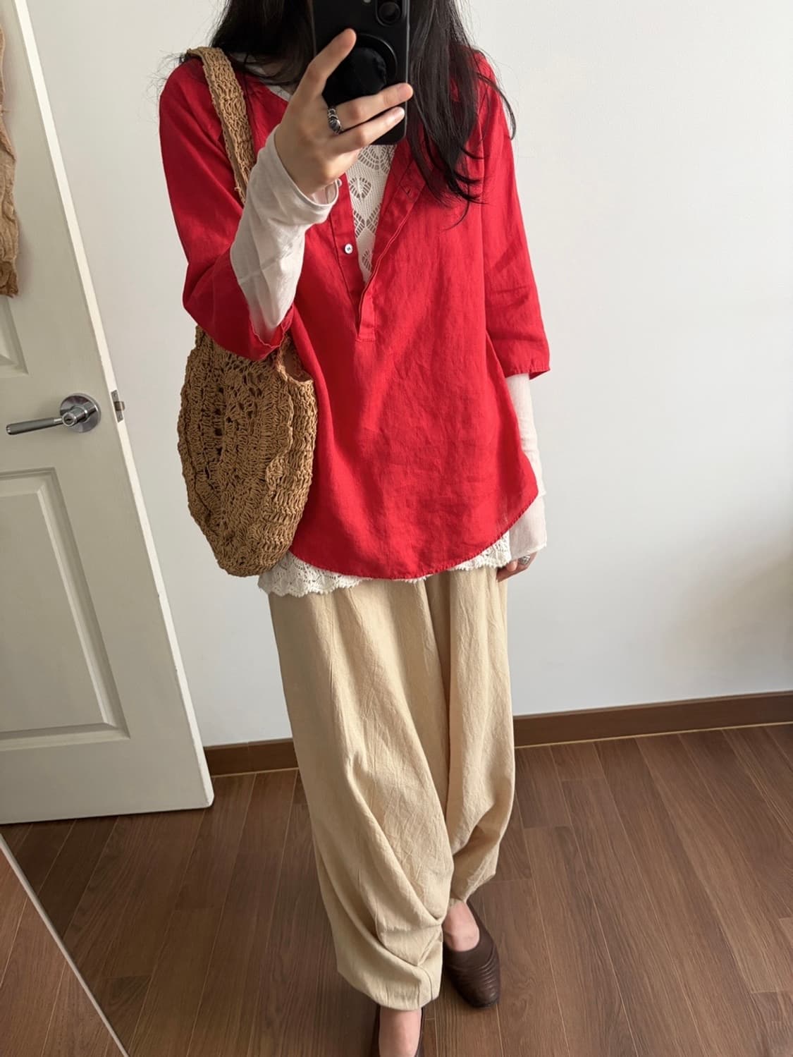 linen blouse 상품이미지3