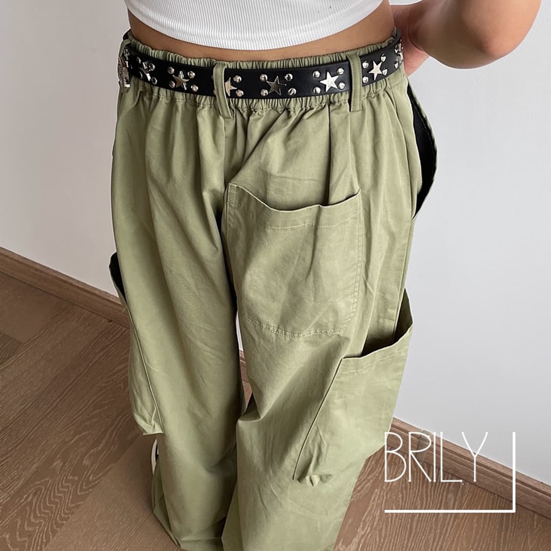 [Unisex] TULA 스타 별 스터드 클래식 웨스턴 가죽 벨트 상품이미지8