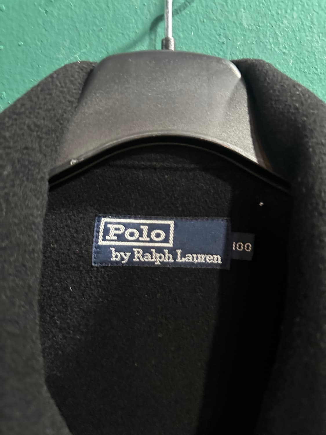 폴로 떡볶이코트 블랙100사이즈 상품이미지3