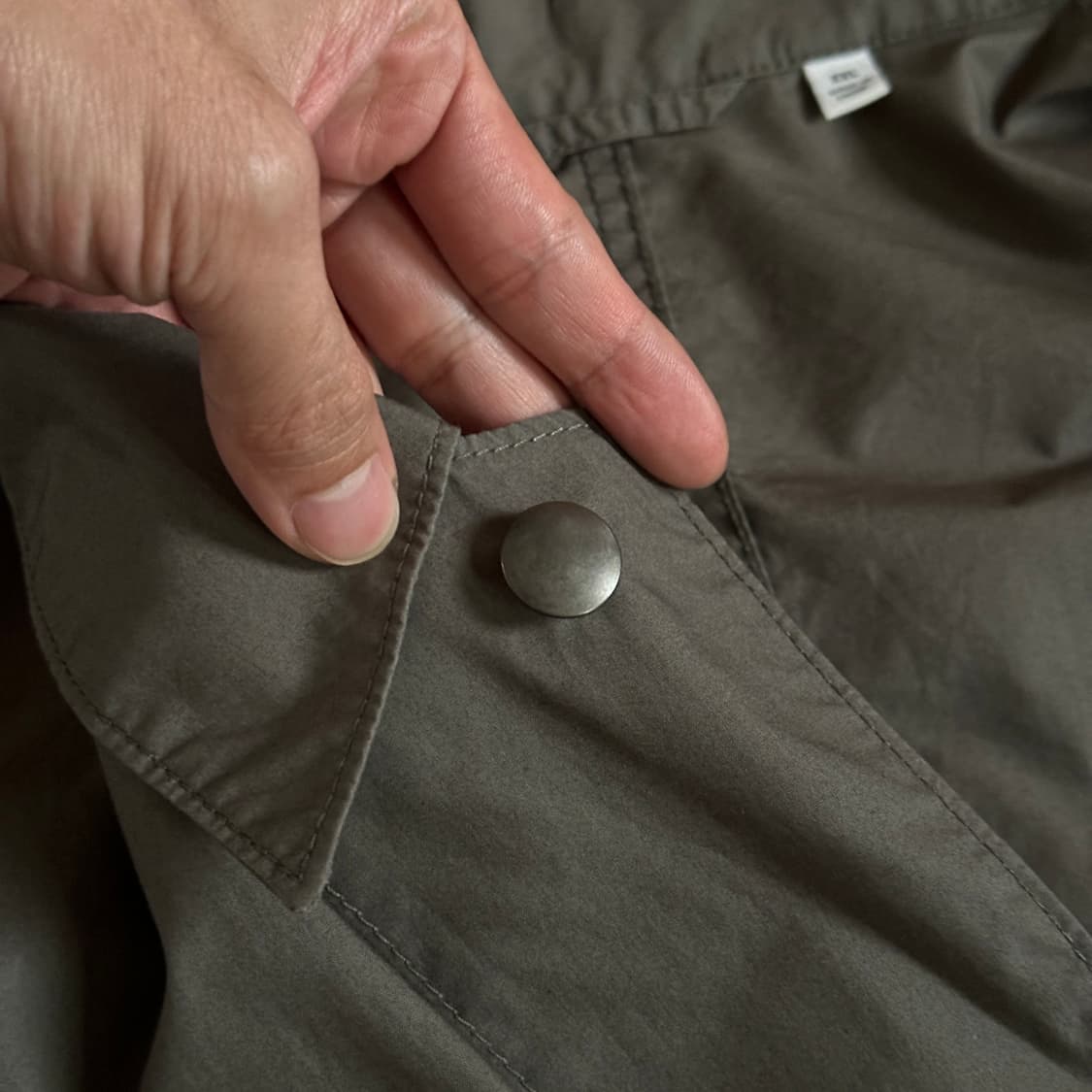 Uniqlo u olive shirts jacket 상품이미지5