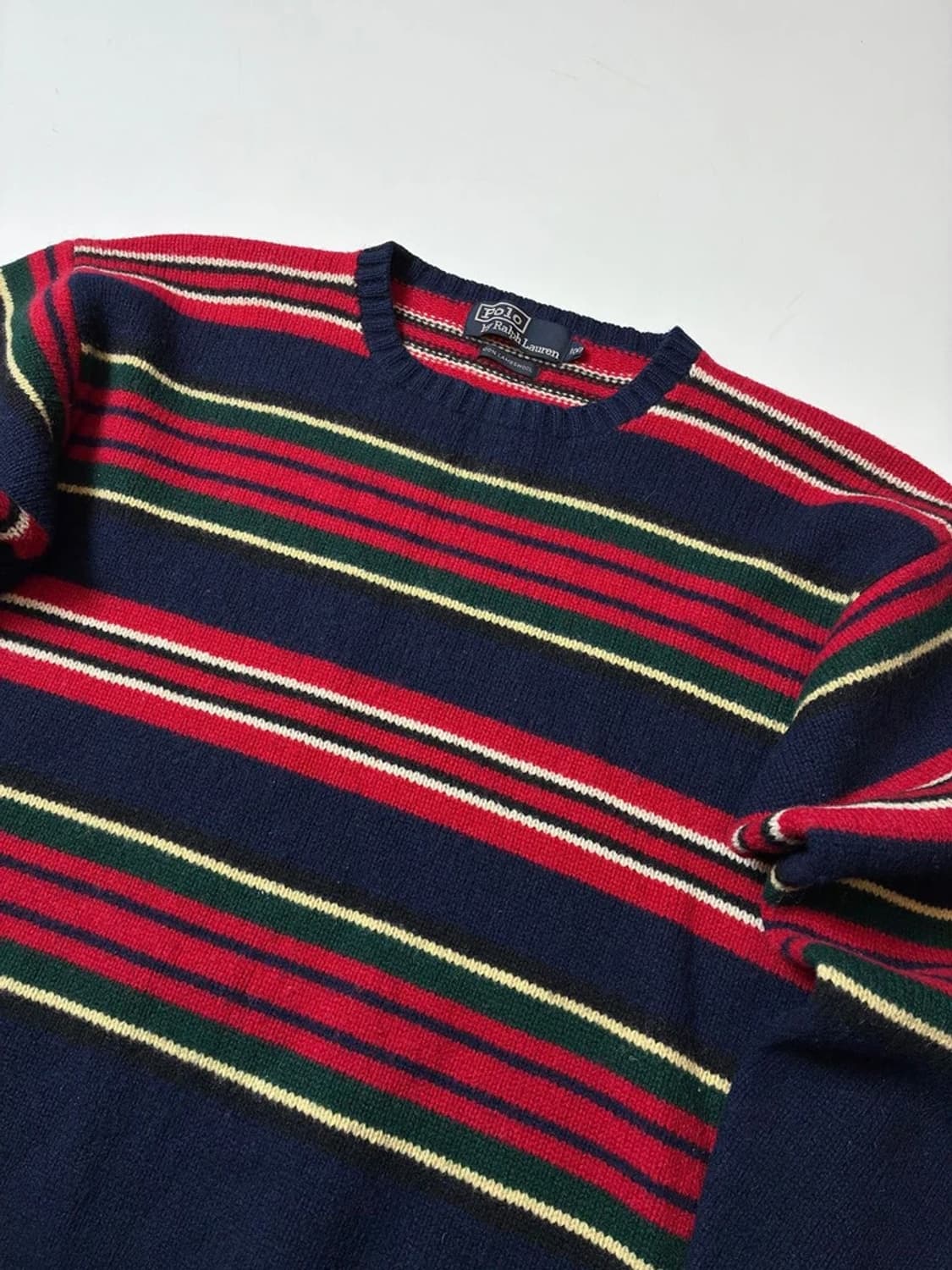 폴로 랄프로렌 90's 멀티 스트라이프 울 니트 PN8771 상품이미지2