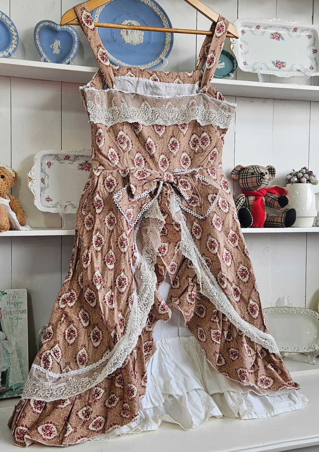 레이스 레이어드 원피스 상품이미지2