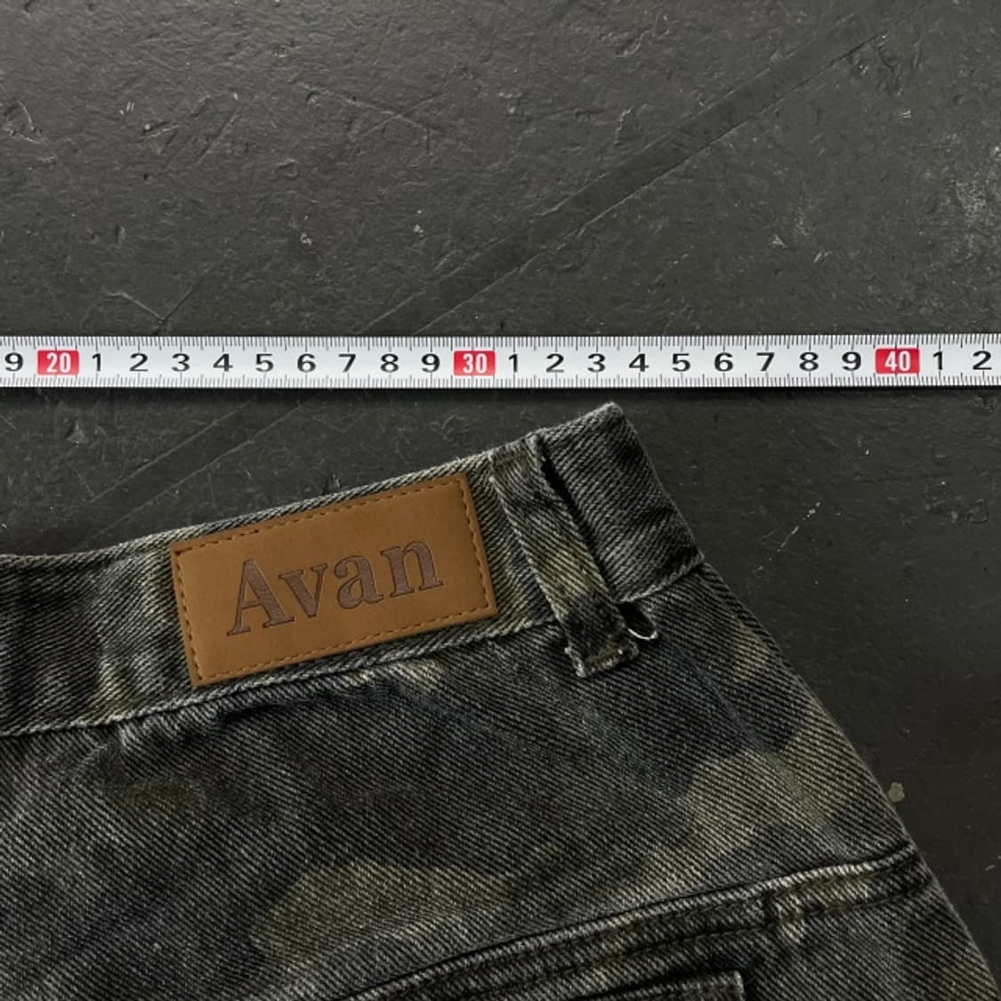 90 어반드레스 카모 데님팬츠 상품이미지8