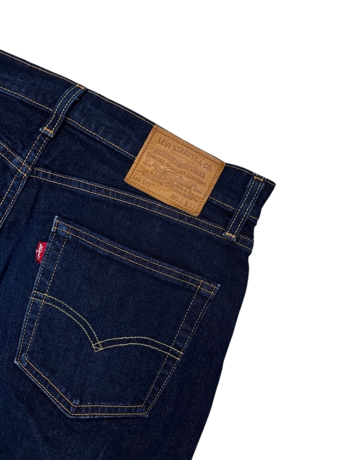 리바이스 511 프리미엄 청바지  (32, 가죽패치) 상품이미지7