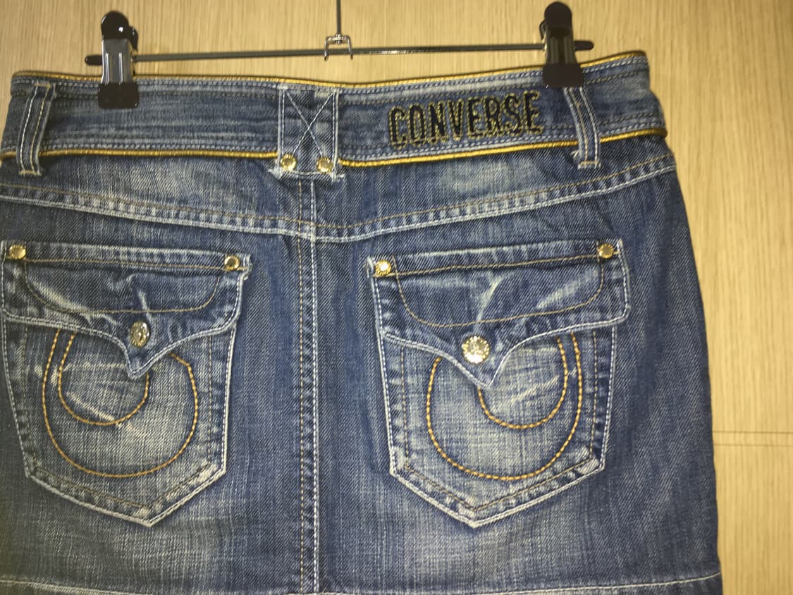 Convers vintage denim skirts 상품이미지5